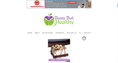 Desktop Screenshot of busybuthealthy.com